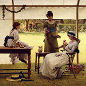 The Garland By George Dunlop Leslie