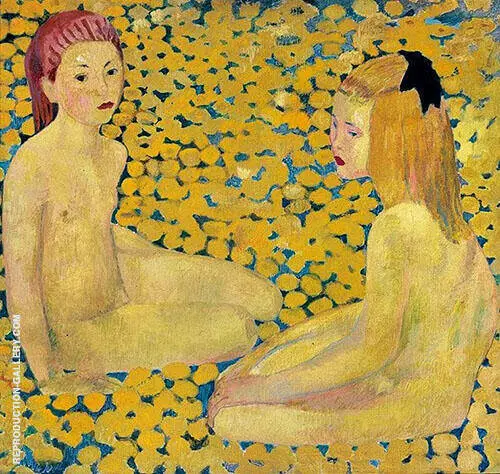 The Yellow Girls By Cuno Amiet