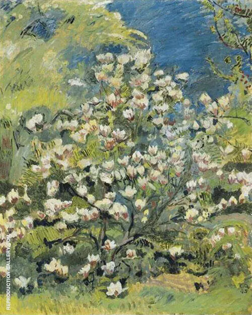 Magnolia 1945 By Cuno Amiet