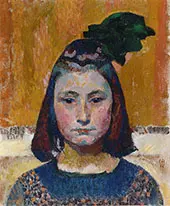 Mineli 1918 By Cuno Amiet