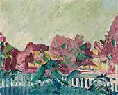Spring Landscape 1919 By Cuno Amiet