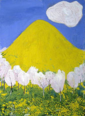 The Yellow Hill 1903 By Cuno Amiet