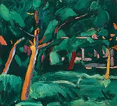 Under Trees 1914 By Cuno Amiet