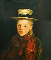 Dutch Girl By Robert Henri