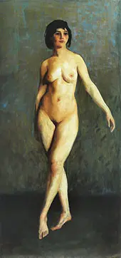 Figure in Motion 1913 By Robert Henri