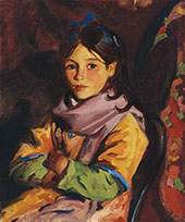 Mary Agnes 1924 By Robert Henri