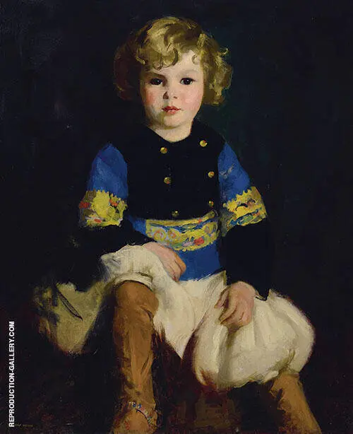 Portrait of Carl Tucker By Robert Henri