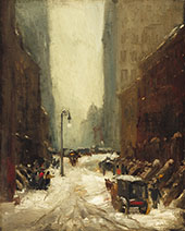 Snow in New York 1902 By Robert Henri