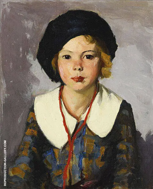 The Blue Tam 1918 By Robert Henri