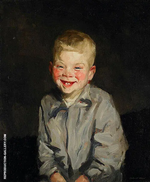 The Laughing Boy 1910 By Robert Henri