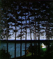 Fisherman's Cottage 1906 By Harald Sohlberg