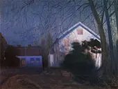 Moonlight 1909 By Harald Sohlberg