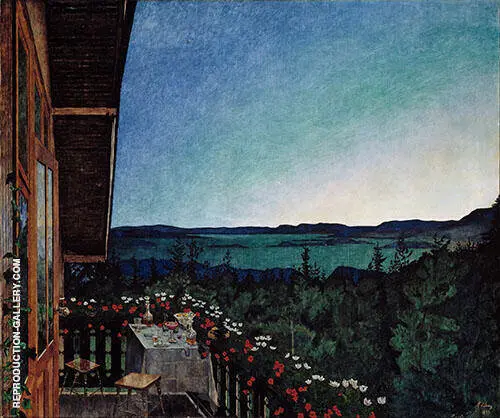 Summer Night 1899 By Harald Sohlberg
