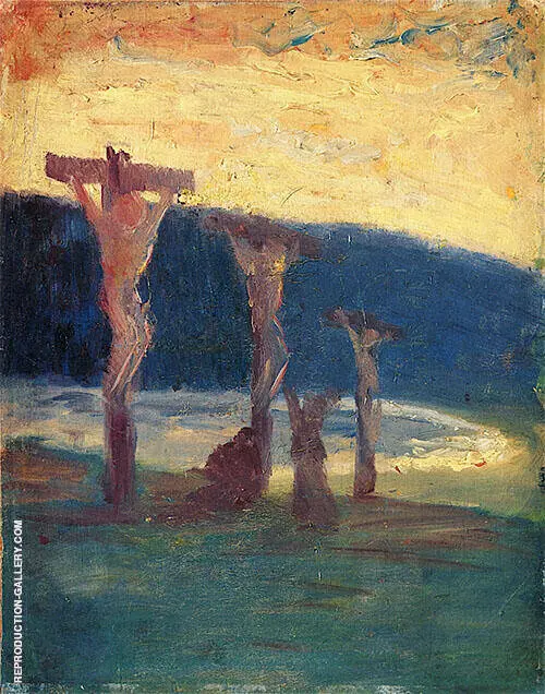 By the Sea 1909 By Harald Sohlberg