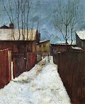 Cloudy Weather 1898 By Harald Sohlberg