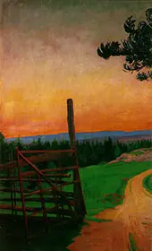 Country Road 1912 By Harald Sohlberg