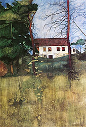Country House 1896 By Harald Sohlberg