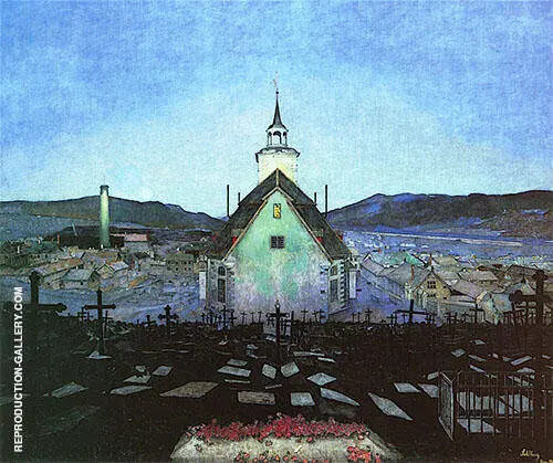 Night 1904 By Harald Sohlberg