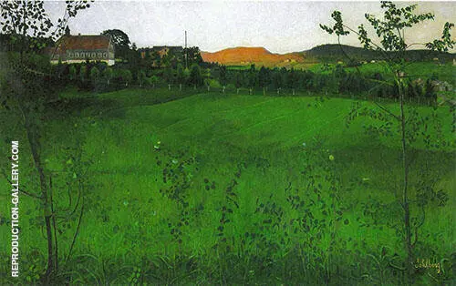 Ripe Fields By Harald Sohlberg