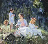 Sunlit Afternoon 1915 By Catherine Wiley