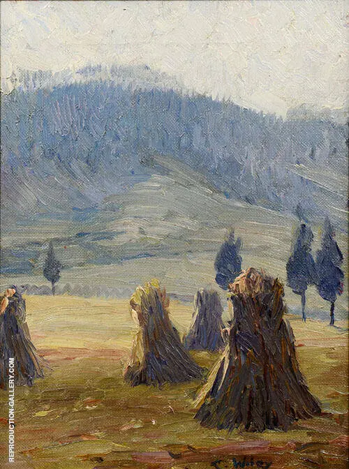 Mountain Landscape By Catherine Wiley