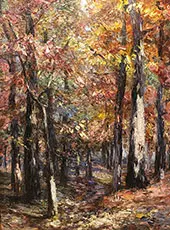 Woodland Scene 1920 By Catherine Wiley