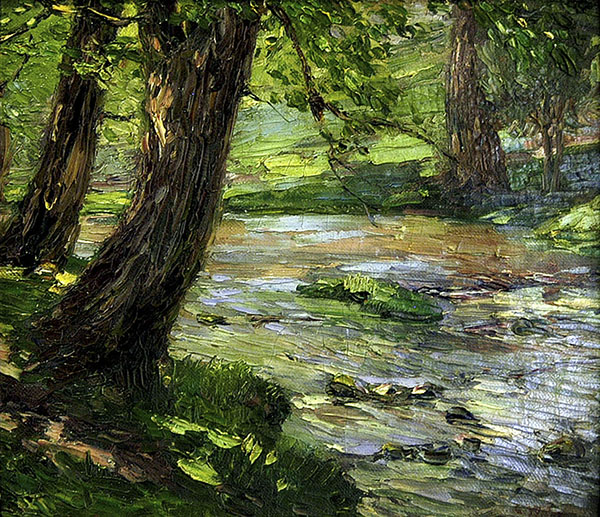 Woodland Stream by Catherine Wiley | Oil Painting Reproduction