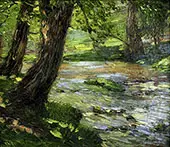 Woodland Stream By Catherine Wiley