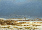 Northern Landscape Spring 1825 By Caspar David Friedrich