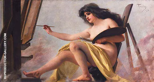 An Allegory of Art By Luis Ricardo Falero