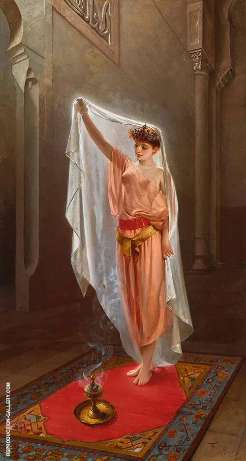 Oriental Beauty 1895 By Luis Ricardo Falero