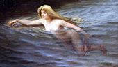 Sea Nymph 1892 By Luis Ricardo Falero