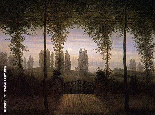 Picture in Remembrance of Johann Emanuel Bremer 1817 By Caspar David Friedrich