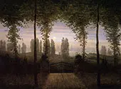 Picture in Remembrance of Johann Emanuel Bremer 1817 By Caspar David Friedrich