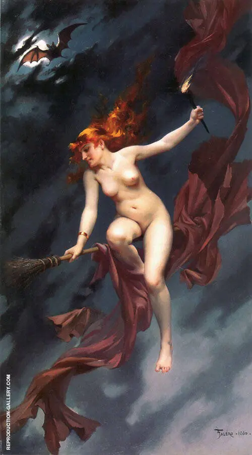 The Witches Sabbath 1880 By Luis Ricardo Falero