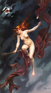The Witches Sabbath 1880 By Luis Ricardo Falero