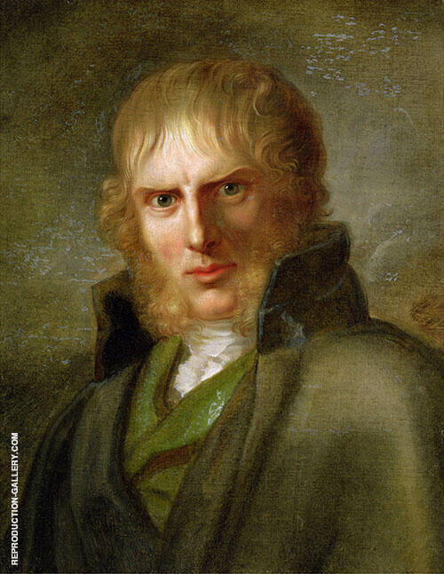 Portrait of Caspar David Friedrich 1810 | Oil Painting Reproduction