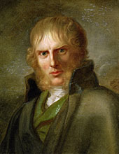 Portrait of Caspar David Friedrich 1810 By Caspar David Friedrich