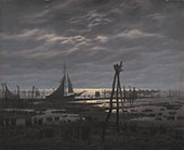 Sumpfiger Strand 1832 By Caspar David Friedrich