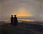 Sunset Brothers By Caspar David Friedrich