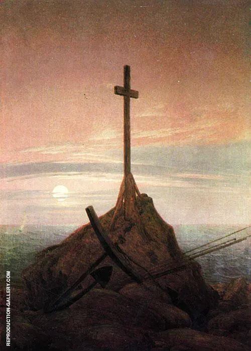 The Cross Beside The Baltic 1815 By Caspar David Friedrich