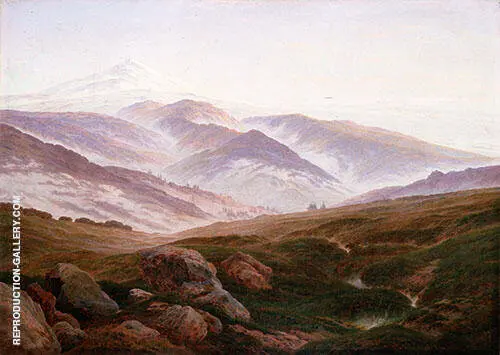 The Giant Mountains 1830. By Caspar David Friedrich
