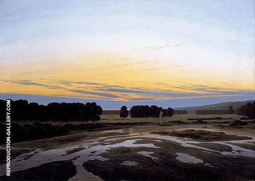 The Grosse Gehege Near Dresden By Caspar David Friedrich