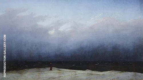 The Monk by The Sea 1808 By Caspar David Friedrich