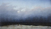 The Monk by The Sea 1808 By Caspar David Friedrich
