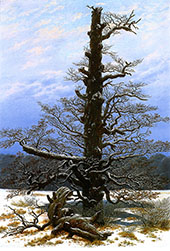 The Oak Tree in The Snow 1829 By Caspar David Friedrich