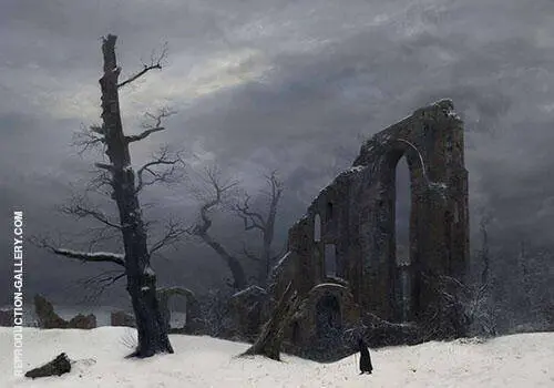 The Winter 1807 By Caspar David Friedrich
