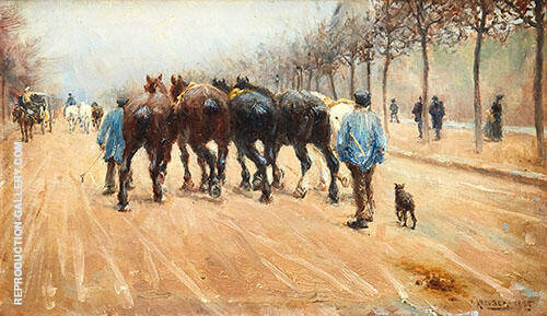 Boulevard d'Enfer by Nils Kreuger | Oil Painting Reproduction