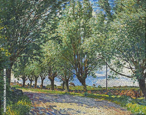 Pilar Vid en Vag 1916 By Nils Kreuger