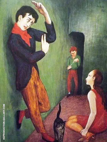 Paranoid 1925 By Nils Dardel